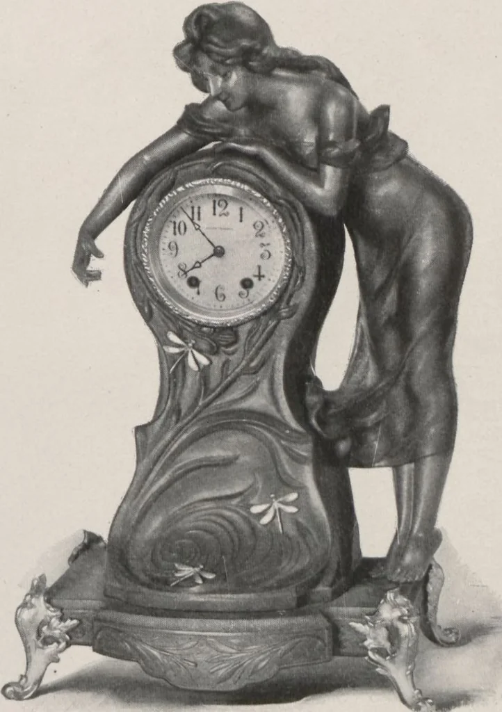 An illustration from Catalogue, 1906-1907, Sept. 1, 1906 / Seth Thomas Clock Company, 1906, leaf 21