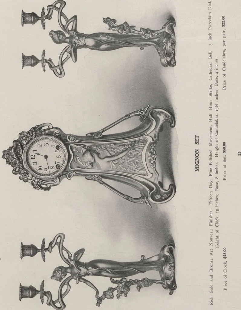 An illustration from Catalogue, 1906-1907, Sept. 1, 1906 / Seth Thomas Clock Company, 1906, leaf 27