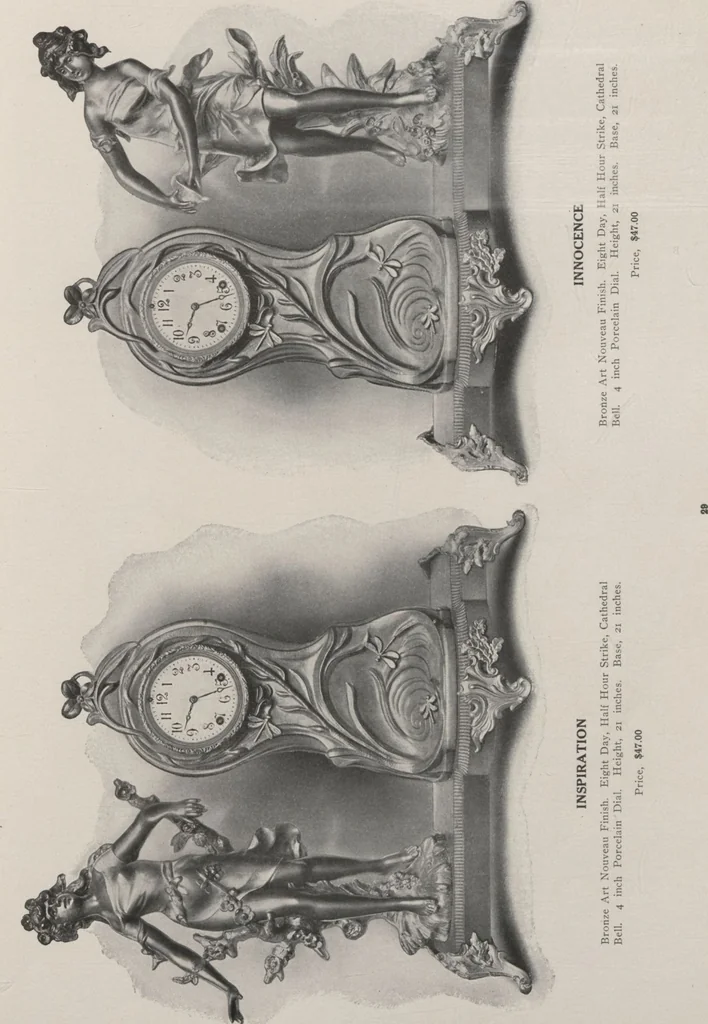 An illustration from Catalogue, 1906-1907, Sept. 1, 1906 / Seth Thomas Clock Company, 1906, leaf 31