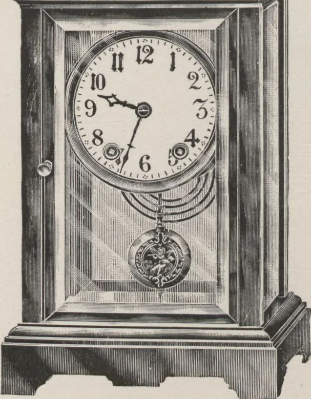 An illustration from Catalogue, 1906-1907, Sept. 1, 1906 / Seth Thomas Clock Company, 1906, leaf 33