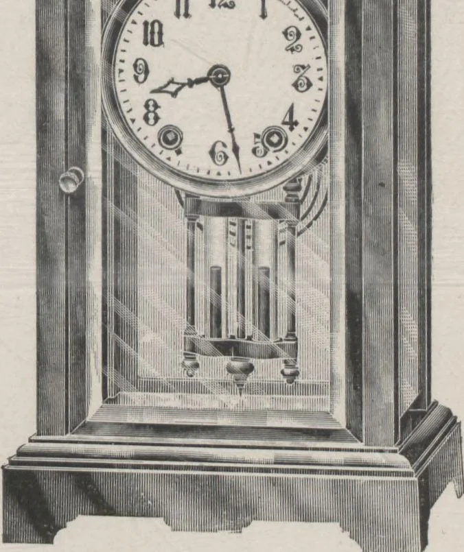 An illustration from Catalogue, 1906-1907, Sept. 1, 1906 / Seth Thomas Clock Company, 1906, leaf 33