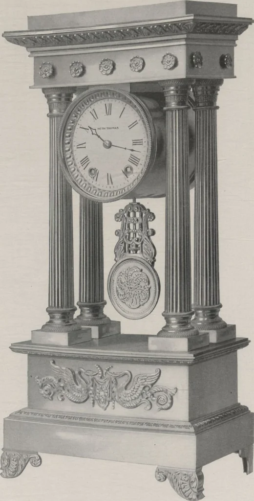 An illustration from Catalogue, 1906-1907, Sept. 1, 1906 / Seth Thomas Clock Company, 1906, leaf 34