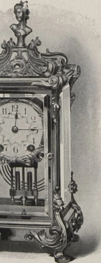 An illustration from Catalogue, 1906-1907, Sept. 1, 1906 / Seth Thomas Clock Company, 1906, leaf 35