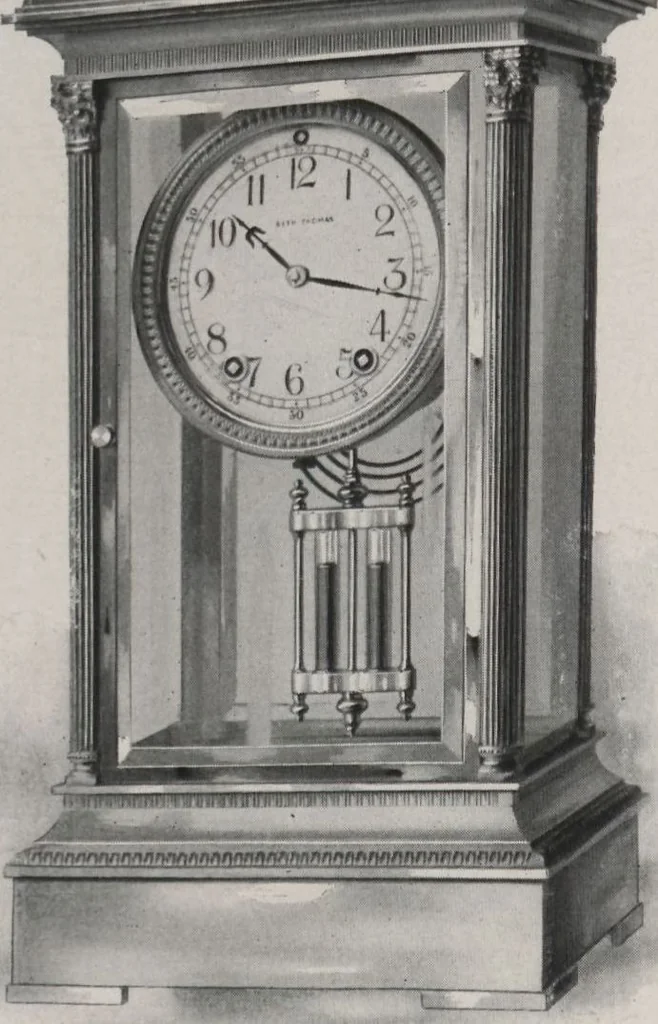 An illustration from Catalogue, 1906-1907, Sept. 1, 1906 / Seth Thomas Clock Company, 1906, leaf 38