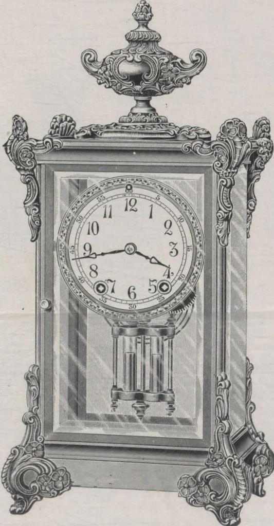 An illustration from Catalogue, 1906-1907, Sept. 1, 1906 / Seth Thomas Clock Company, 1906, leaf 38
