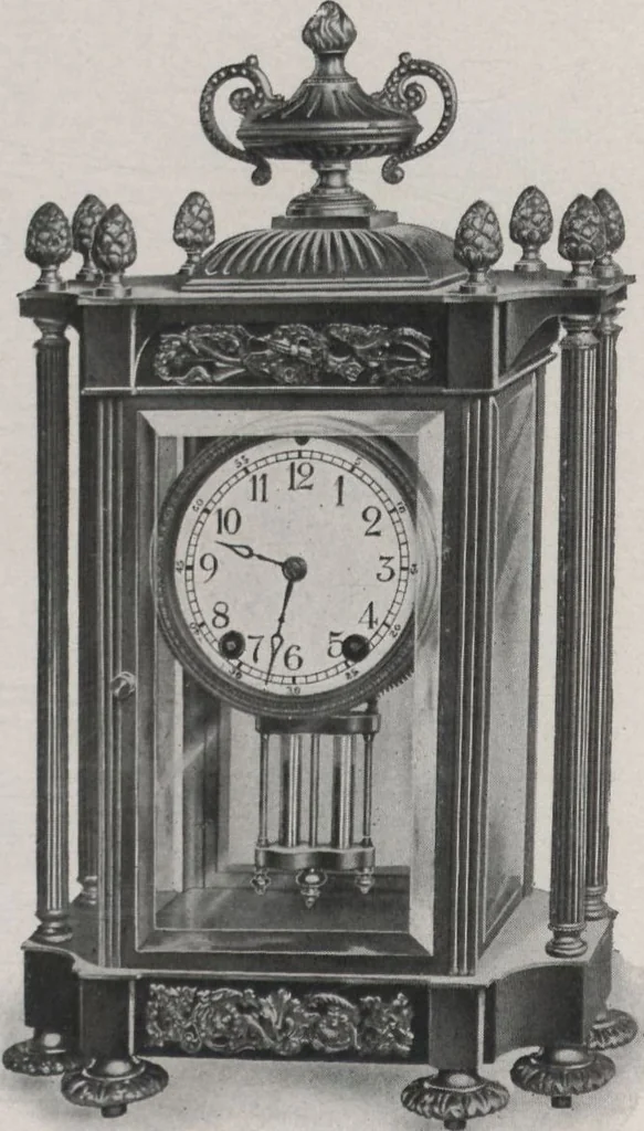 An illustration from Catalogue, 1906-1907, Sept. 1, 1906 / Seth Thomas Clock Company, 1906, leaf 38
