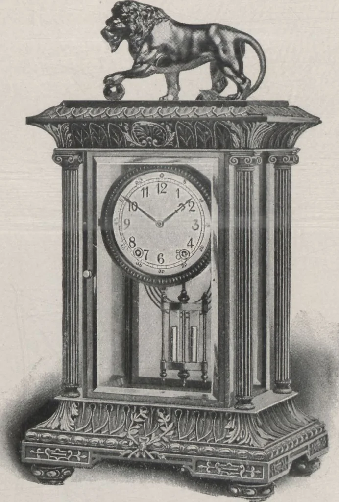 An illustration from Catalogue, 1906-1907, Sept. 1, 1906 / Seth Thomas Clock Company, 1906, leaf 39