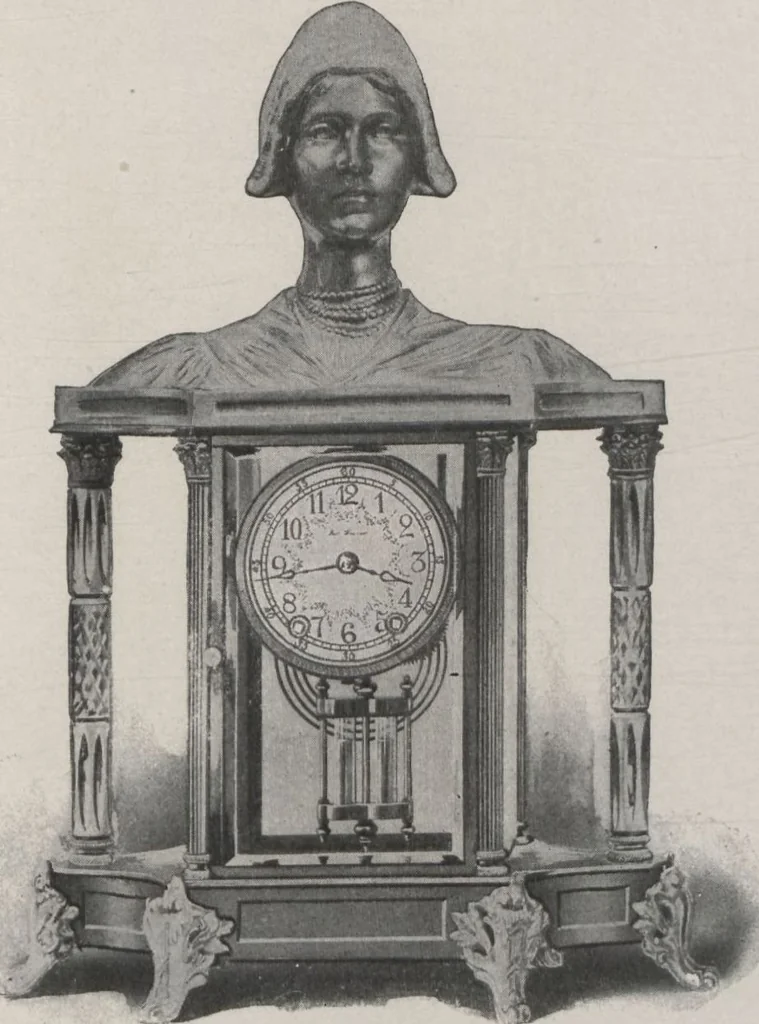 An illustration from Catalogue, 1906-1907, Sept. 1, 1906 / Seth Thomas Clock Company, 1906, leaf 39