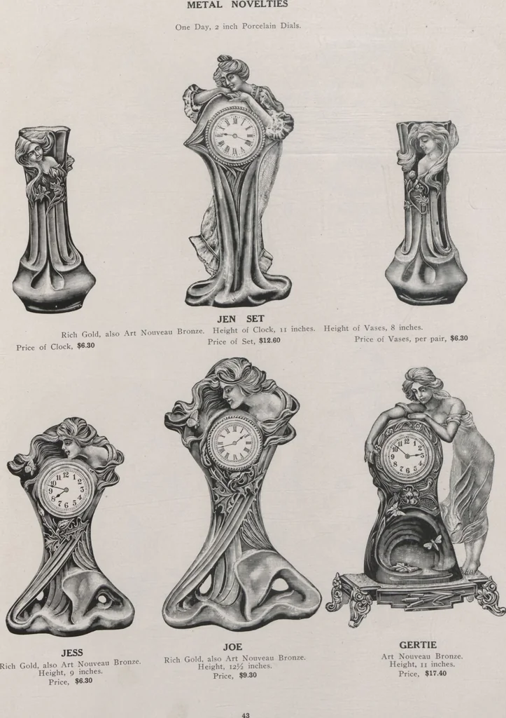An illustration from Catalogue, 1906-1907, Sept. 1, 1906 / Seth Thomas Clock Company, 1906, leaf 45