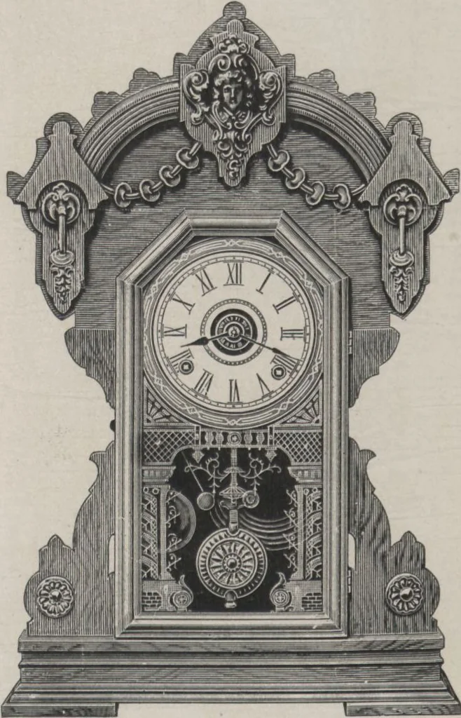 An illustration from Catalogue, 1906-1907, Sept. 1, 1906 / Seth Thomas Clock Company, 1906, leaf 52