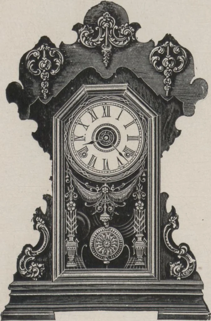 An illustration from Catalogue, 1906-1907, Sept. 1, 1906 / Seth Thomas Clock Company, 1906, leaf 52