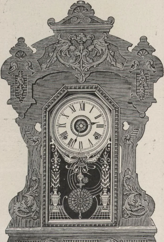 An illustration from Catalogue, 1906-1907, Sept. 1, 1906 / Seth Thomas Clock Company, 1906, leaf 54