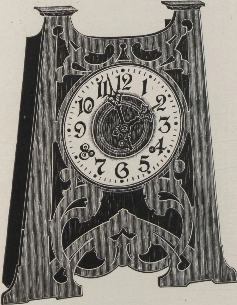 An illustration from Catalogue, 1906-1907, Sept. 1, 1906 / Seth Thomas Clock Company, 1906, leaf 55