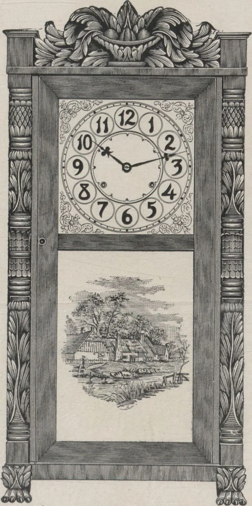 An illustration from Catalogue, 1906-1907, Sept. 1, 1906 / Seth Thomas Clock Company, 1906, leaf 56