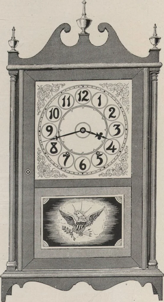 An illustration from Catalogue, 1906-1907, Sept. 1, 1906 / Seth Thomas Clock Company, 1906, leaf 56