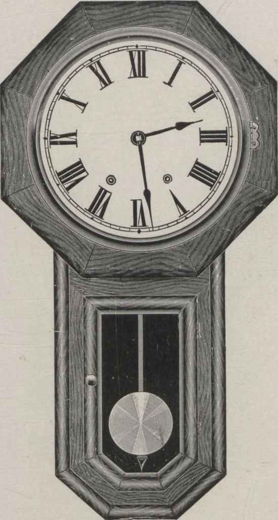 An illustration from Catalogue, 1906-1907, Sept. 1, 1906 / Seth Thomas Clock Company, 1906, leaf 57