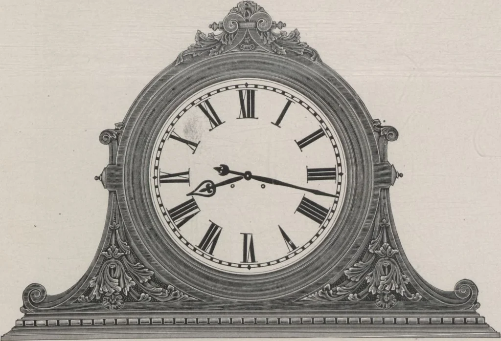 An illustration from Catalogue, 1906-1907, Sept. 1, 1906 / Seth Thomas Clock Company, 1906, leaf 61