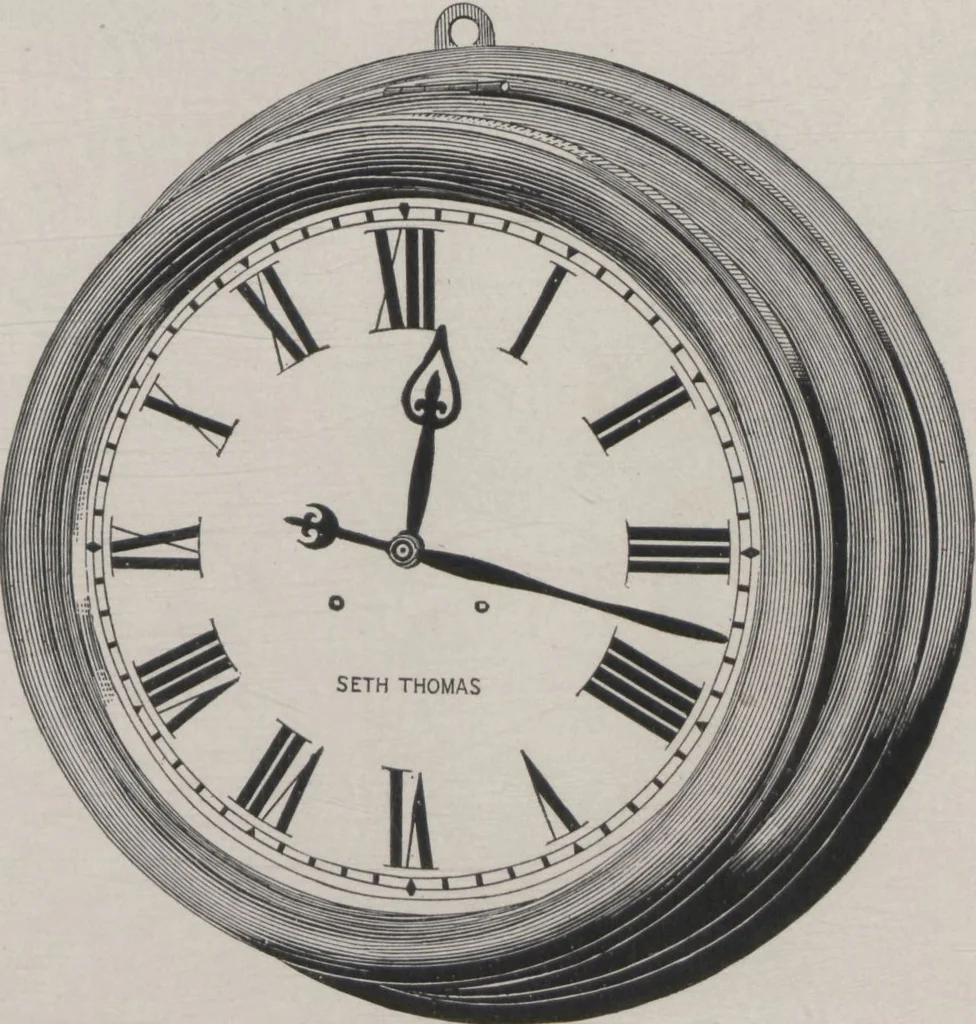 An illustration from Catalogue, 1906-1907, Sept. 1, 1906 / Seth Thomas Clock Company, 1906, leaf 61