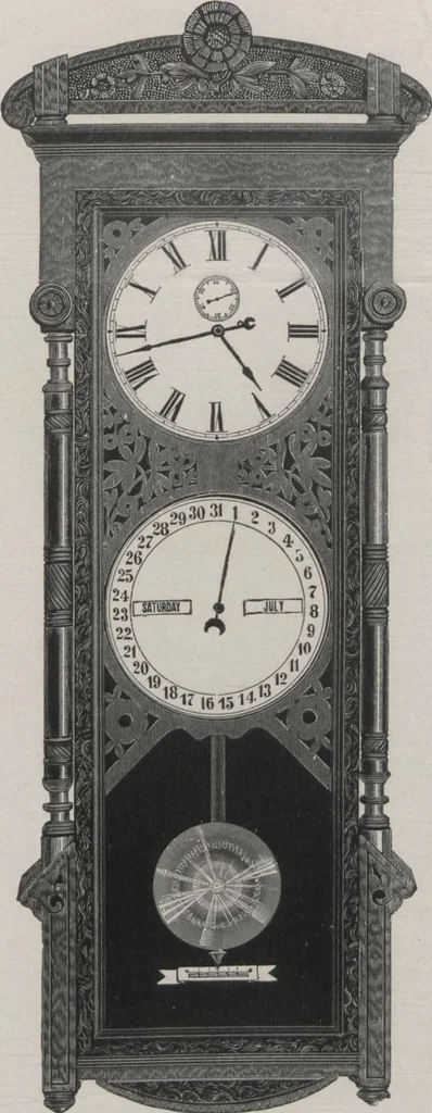 An illustration from Catalogue, 1906-1907, Sept. 1, 1906 / Seth Thomas Clock Company, 1906, leaf 65