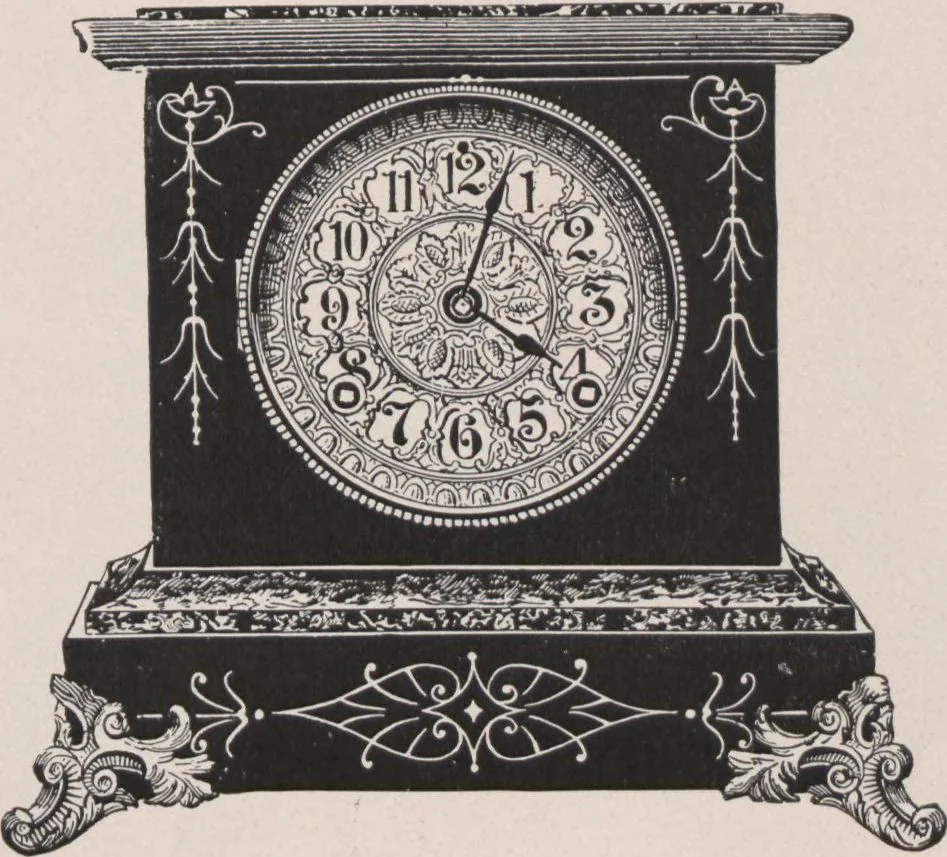 An illustration from Catalogue, 1906-1907, Sept. 1, 1906 / Seth Thomas Clock Company, 1906, leaf 7