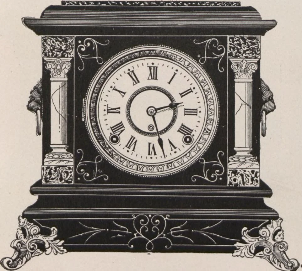 An illustration from Catalogue, 1906-1907, Sept. 1, 1906 / Seth Thomas Clock Company, 1906, leaf 7