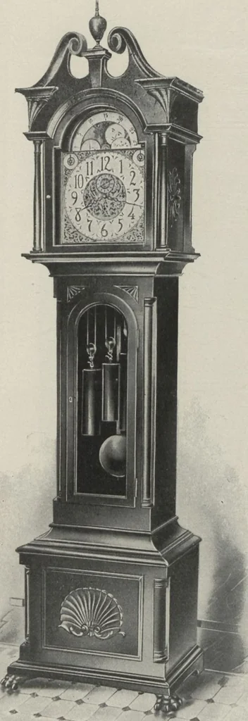 An illustration from Catalogue, 1906-1907, Sept. 1, 1906 / Seth Thomas Clock Company, 1906, leaf 75