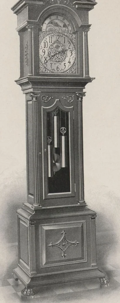 An illustration from Catalogue, 1906-1907, Sept. 1, 1906 / Seth Thomas Clock Company, 1906, leaf 76