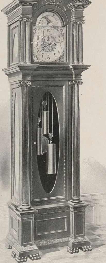 An illustration from Catalogue, 1906-1907, Sept. 1, 1906 / Seth Thomas Clock Company, 1906, leaf 76