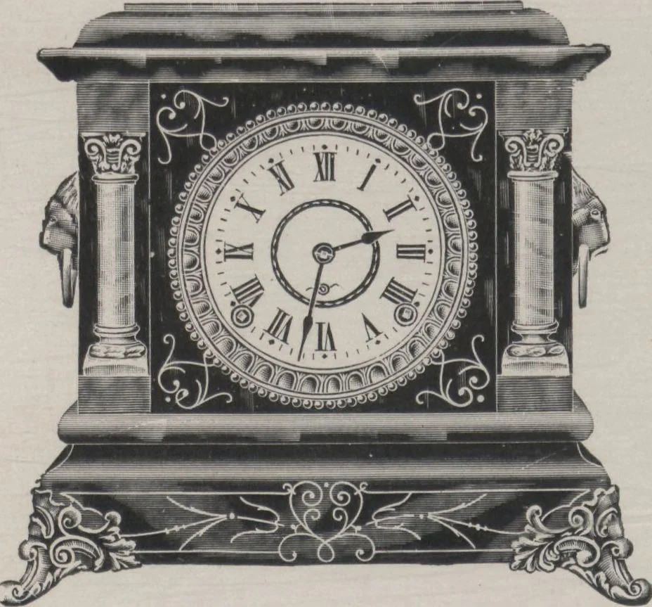 An illustration from Catalogue, 1906-1907, Sept. 1, 1906 / Seth Thomas Clock Company, 1906, leaf 8