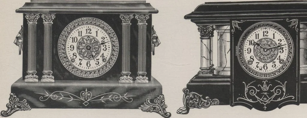 An illustration from Catalogue, 1906-1907, Sept. 1, 1906 / Seth Thomas Clock Company, 1906, leaf 8