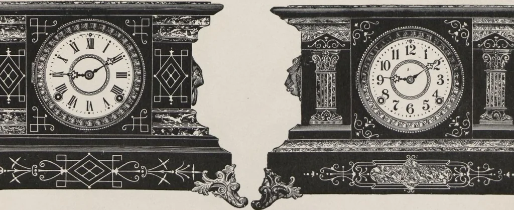 An illustration from Catalogue, 1906-1907, Sept. 1, 1906 / Seth Thomas Clock Company, 1906, leaf 9