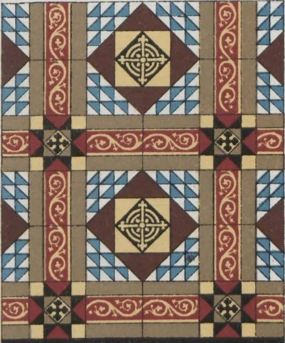 An illustration from The Malkin Tile Works Co. Ltd, 1900, leaf 11