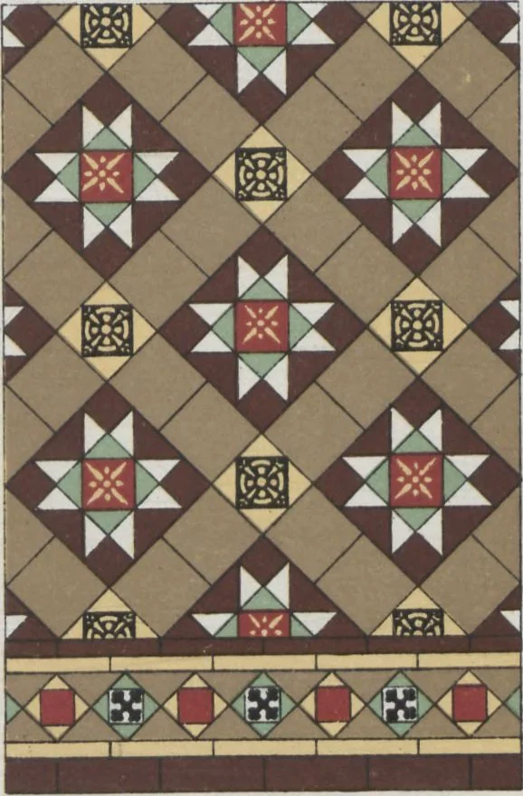 An illustration from The Malkin Tile Works Co. Ltd, 1900, leaf 9