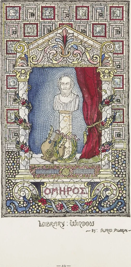An illustration from Belcher Mosaic Glass Co. : [catalog], 1886, leaf 101