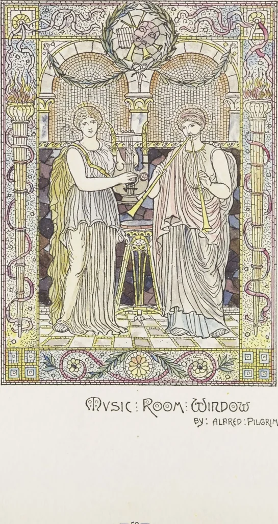An illustration from Belcher Mosaic Glass Co. : [catalog], 1886, leaf 103