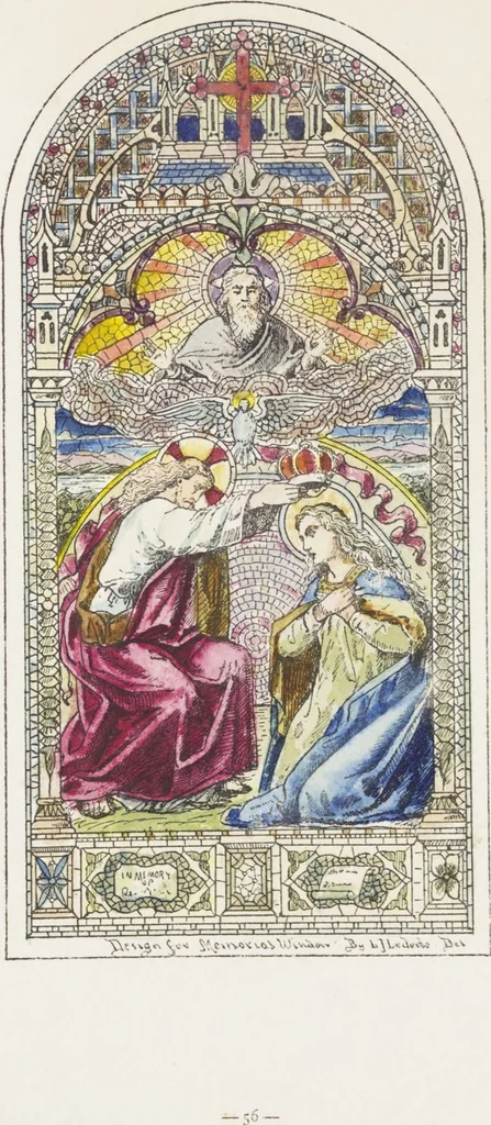 An illustration from Belcher Mosaic Glass Co. : [catalog], 1886, leaf 115