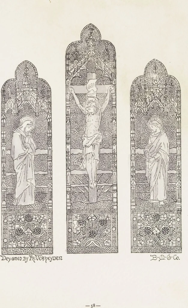 An illustration from Belcher Mosaic Glass Co. : [catalog], 1886, leaf 119