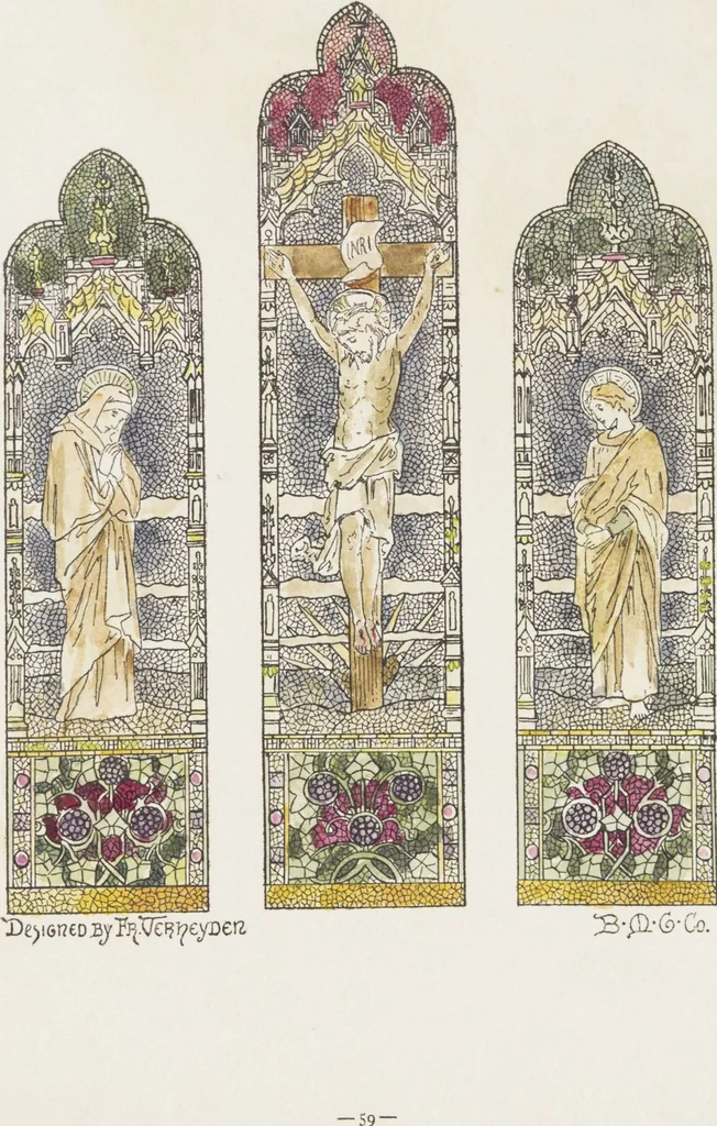 An illustration from Belcher Mosaic Glass Co. : [catalog], 1886, leaf 121