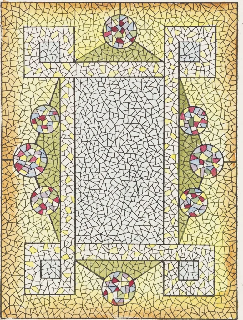 An illustration from Belcher Mosaic Glass Co. : [catalog], 1886, leaf 23