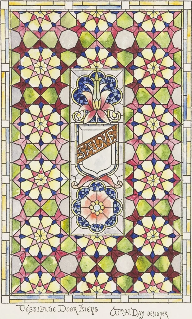 An illustration from Belcher Mosaic Glass Co. : [catalog], 1886, leaf 37