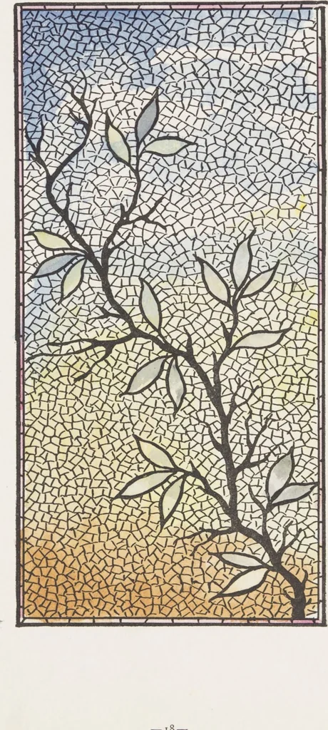An illustration from Belcher Mosaic Glass Co. : [catalog], 1886, leaf 39