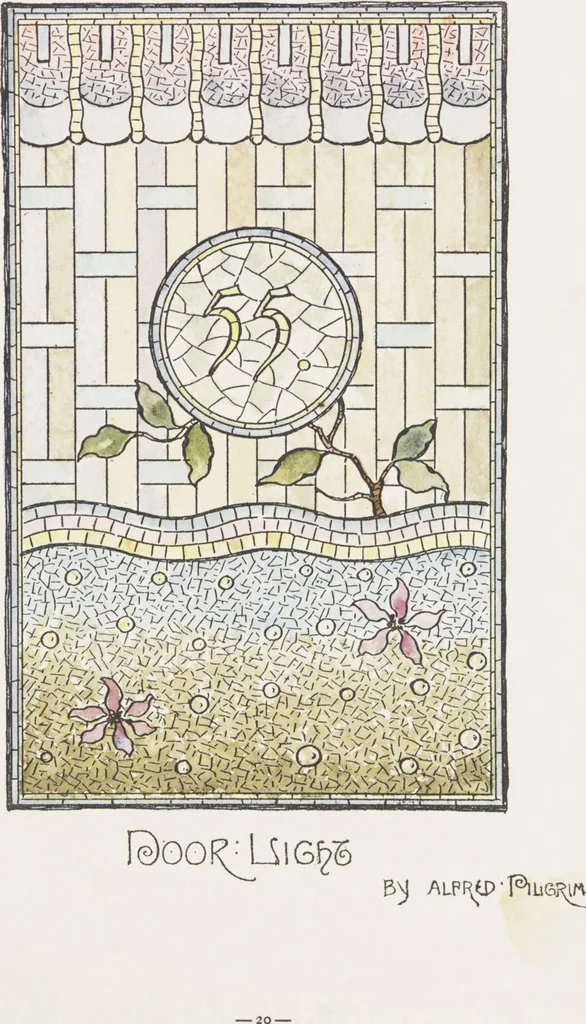 An illustration from Belcher Mosaic Glass Co. : [catalog], 1886, leaf 43