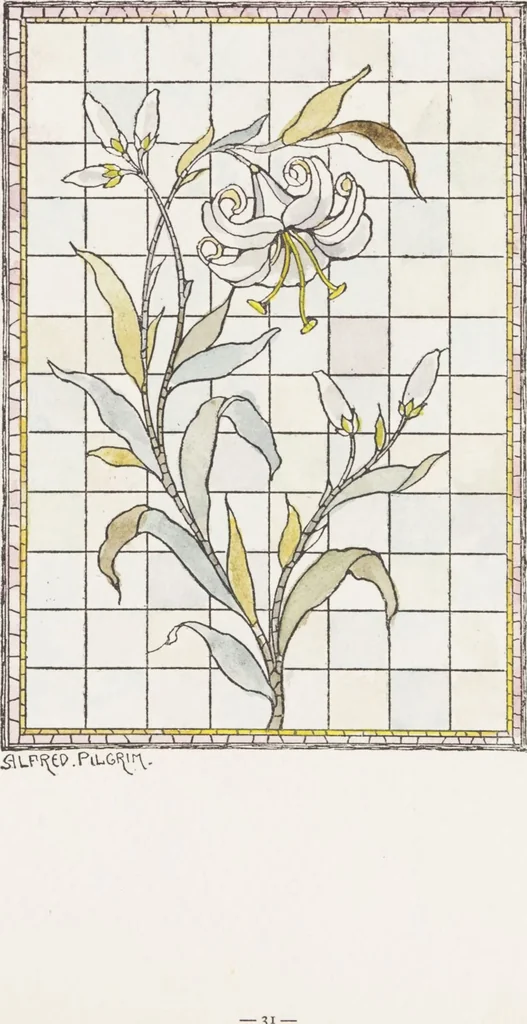 An illustration from Belcher Mosaic Glass Co. : [catalog], 1886, leaf 65