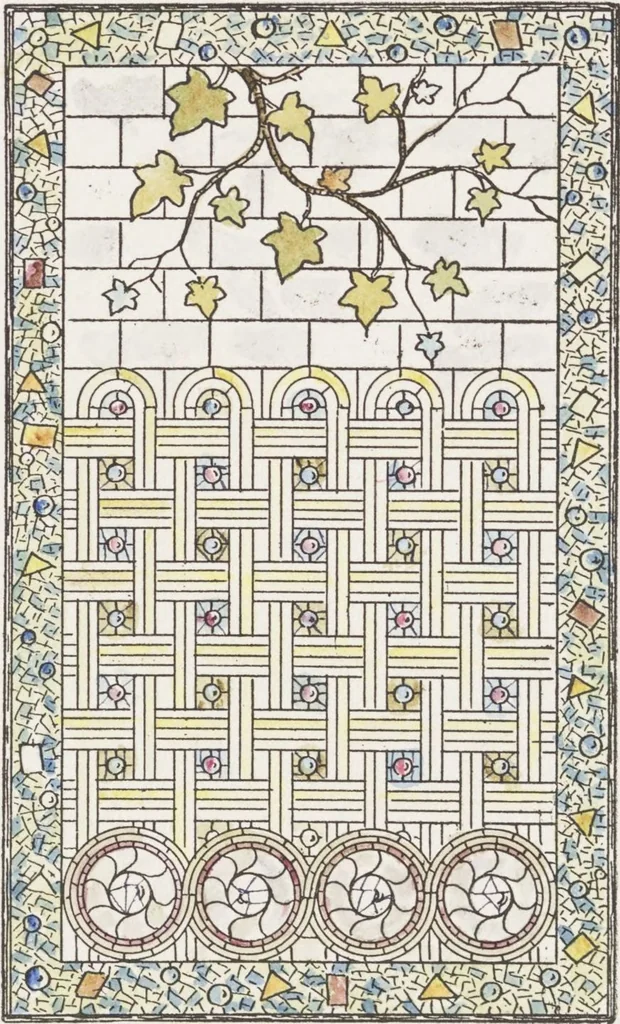 An illustration from Belcher Mosaic Glass Co. : [catalog], 1886, leaf 73