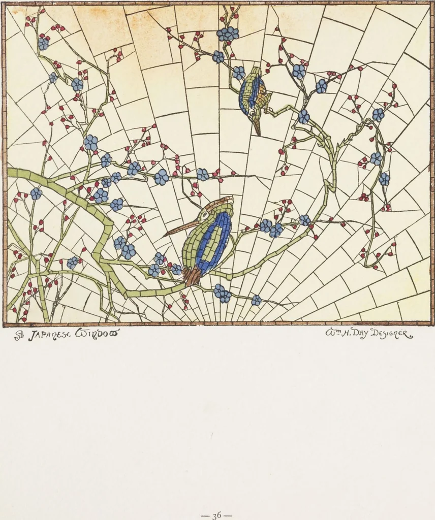 An illustration from Belcher Mosaic Glass Co. : [catalog], 1886, leaf 75