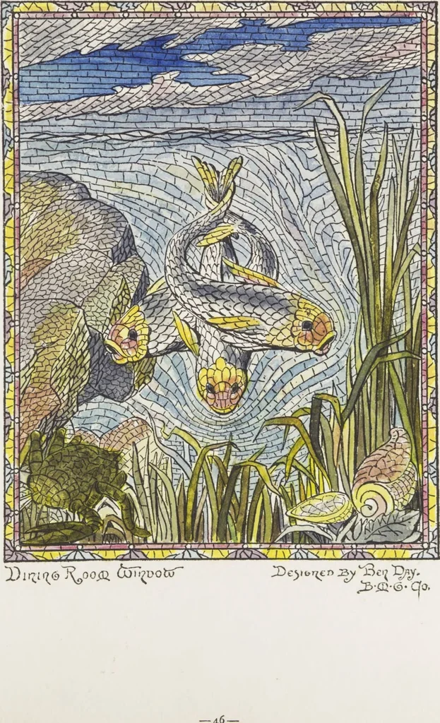 An illustration from Belcher Mosaic Glass Co. : [catalog], 1886, leaf 95
