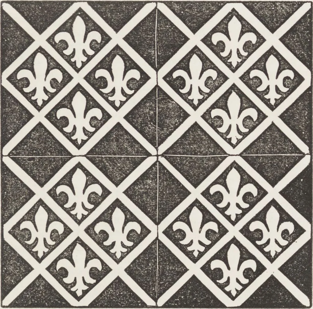 An illustration from An essay on church furniture and decoration / by Edward L. Cutts, 1854, leaf 111