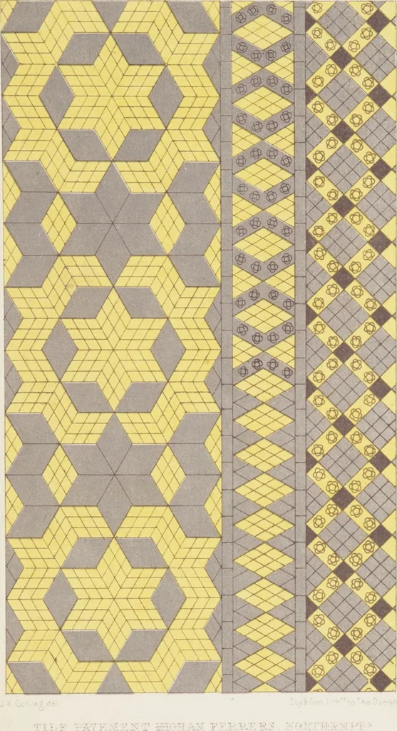An illustration from An essay on church furniture and decoration / by Edward L. Cutts, 1854, leaf 161