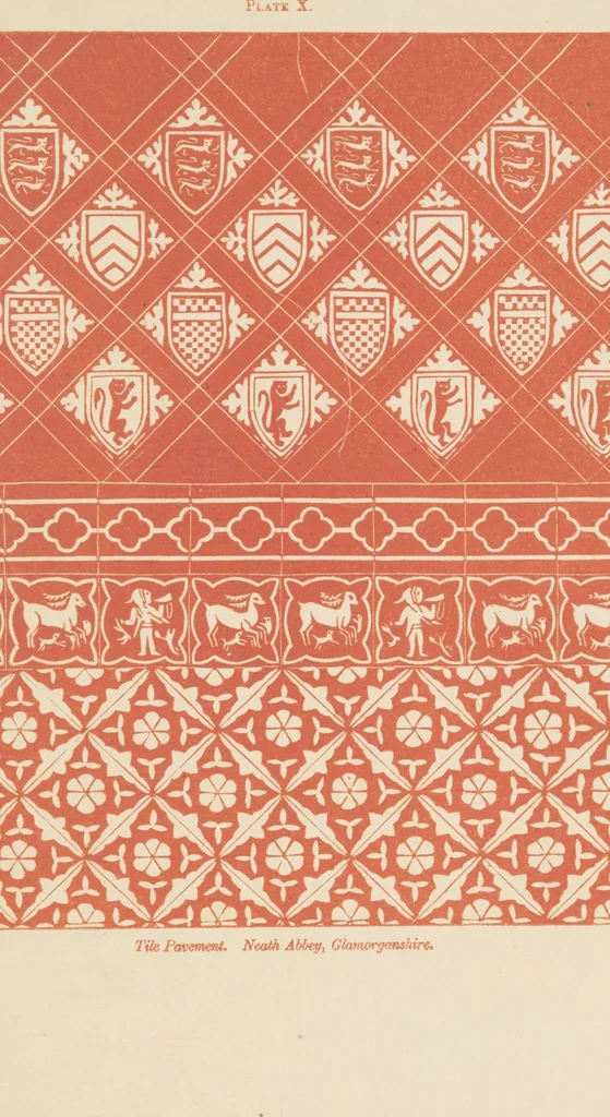 An illustration from An essay on church furniture and decoration / by Edward L. Cutts, 1854, leaf 163