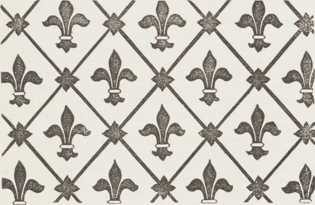 An illustration from An essay on church furniture and decoration / by Edward L. Cutts, 1854, leaf 27